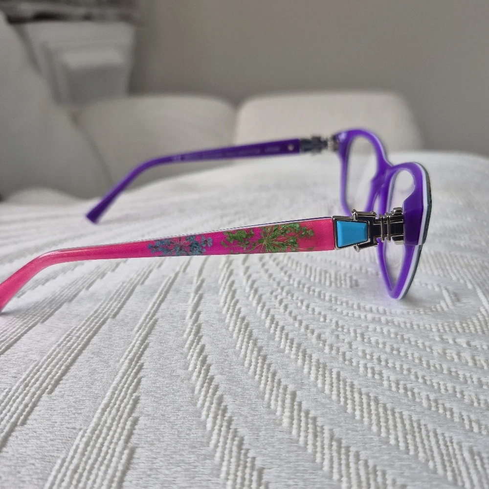 Coco Song Women's Eyeglasses CV159 Stone Pavilion Col 3 51/17/140 NEW With Case